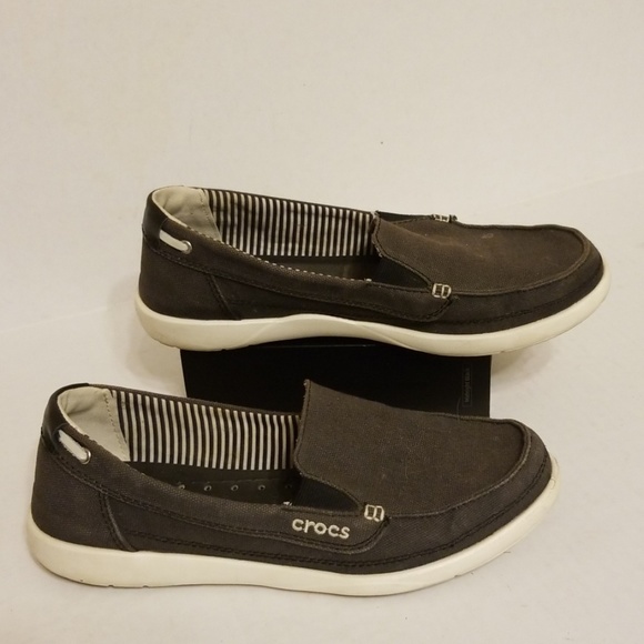 crocs slip on loafers